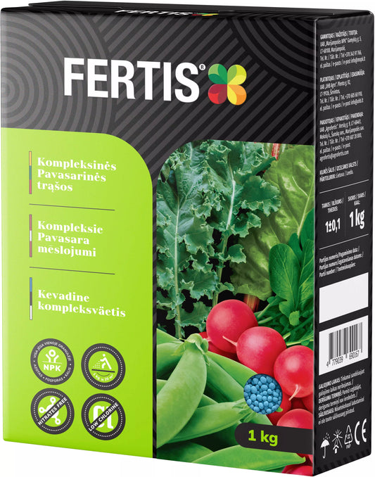 Îngrășământ complex de primăvară FERTIS, 1 kg