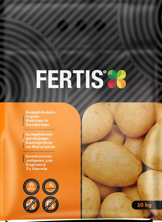 Îngrășământ complex pentru cartofi și legume FERTIS, 10kg