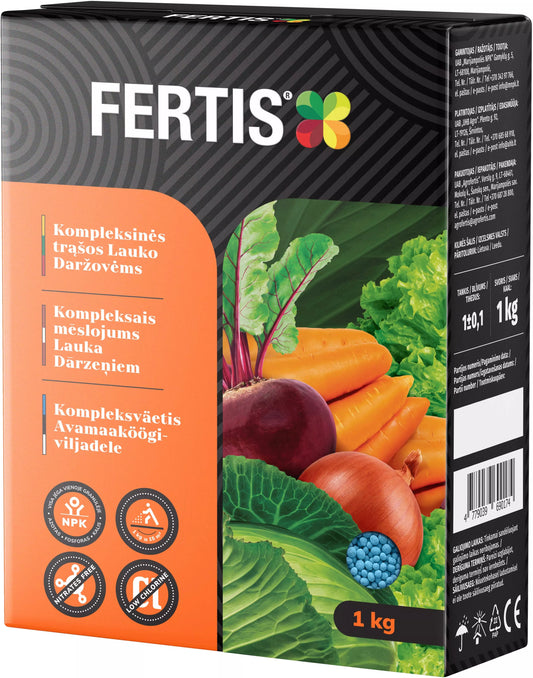 Îngrășăminte complexe pentru legume de câmp FERTIS, 1kg