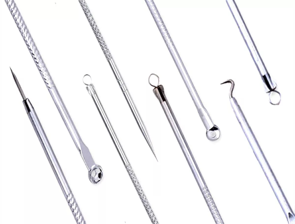 Set de instrumente cosmetologice pentru extracție