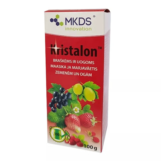 Kristalon roșu, îngrășământ pentru căpșuni și plante de fructe de pădure, 100 g