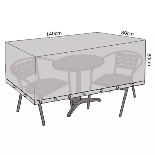 Husă pentru mobilier de grădină 140 x 80 x 80 cm.