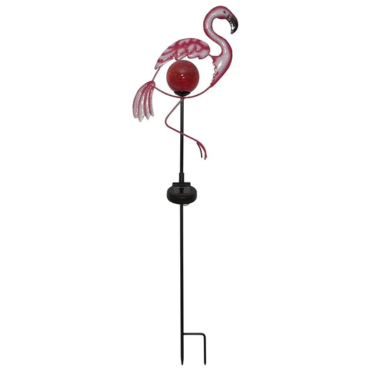 lampă LED de exterior „Flamingo“ cu panou solar (80 cm)