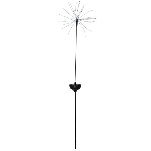 Bec LED de exterior „Firework” cu baterie solară (100 cm)