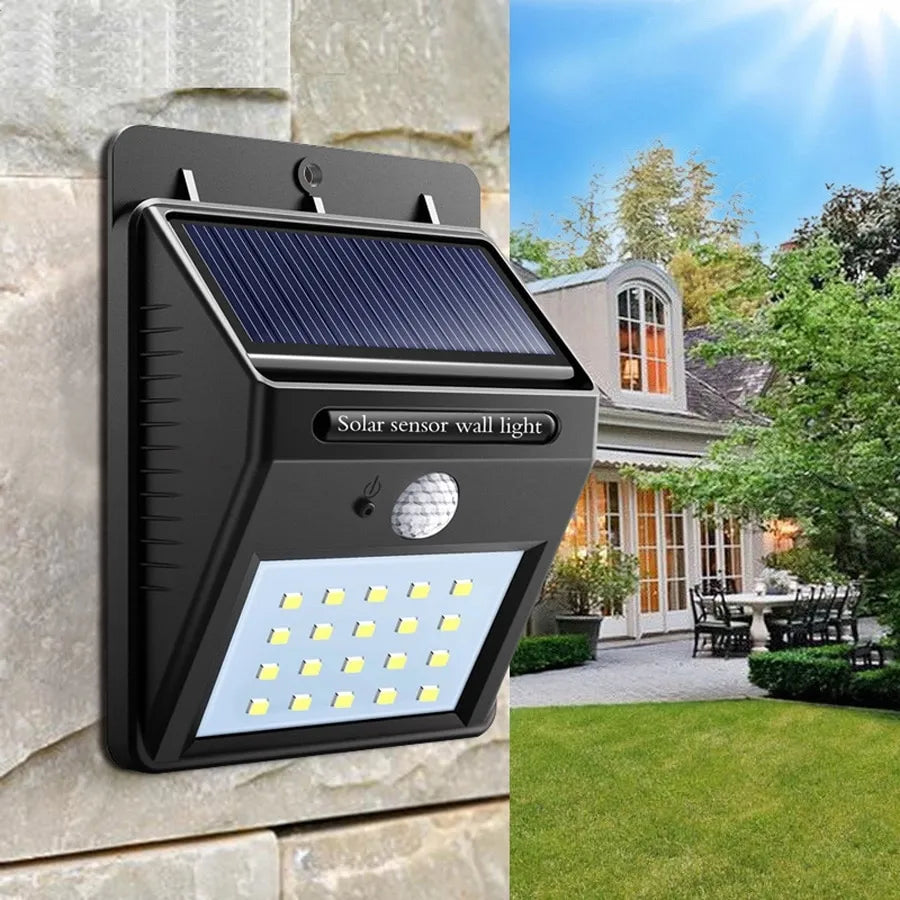 Lampă de exterior cu panou solar