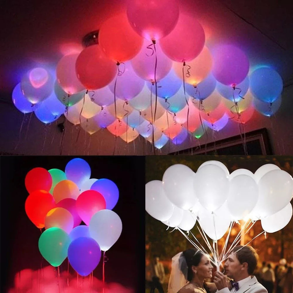 Becuri LED pentru baloane - MIX colorate