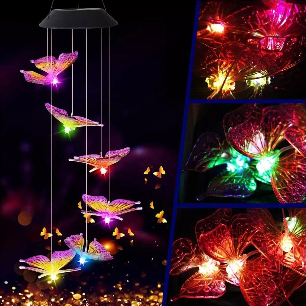 Decorațiune LED fluturi