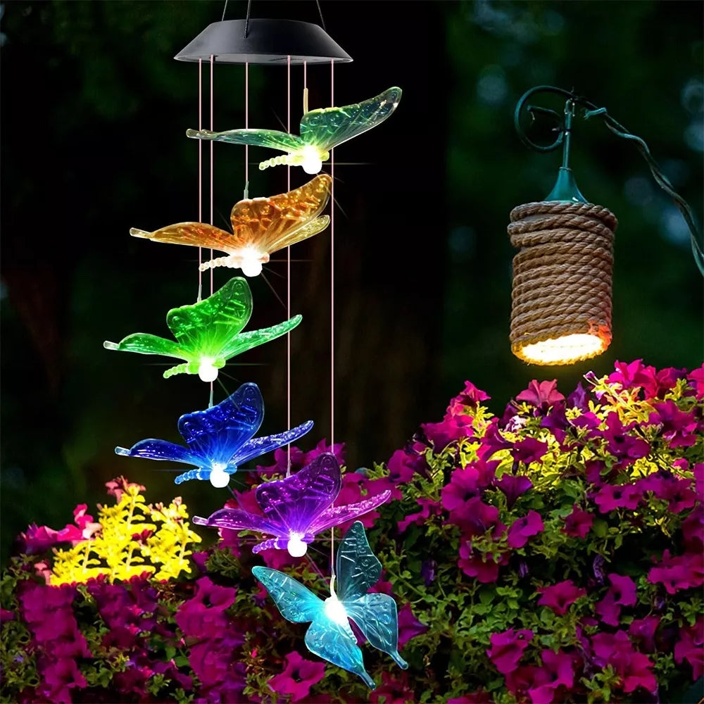Decorațiune LED fluturi