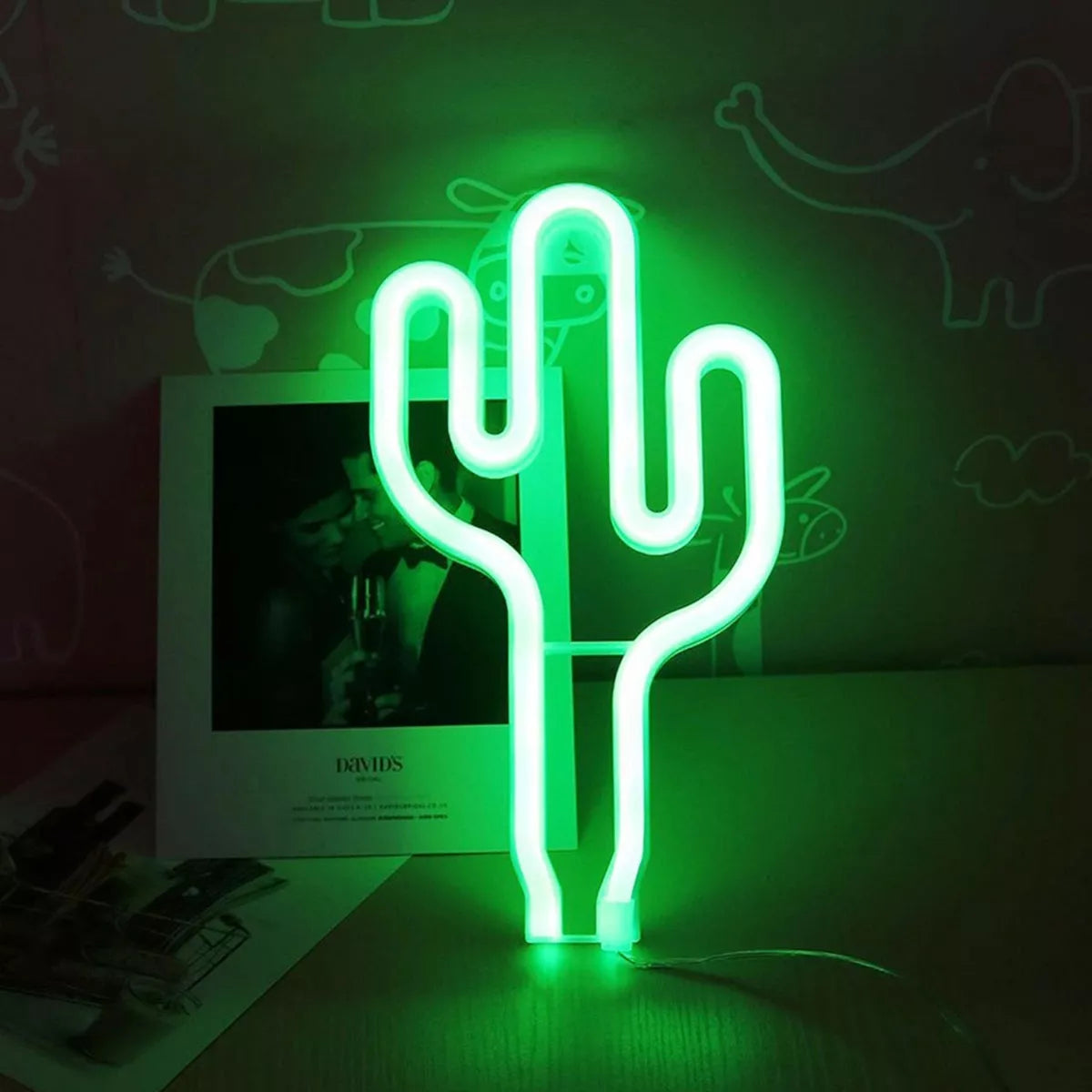 Lampă decorativă LED „cactus”