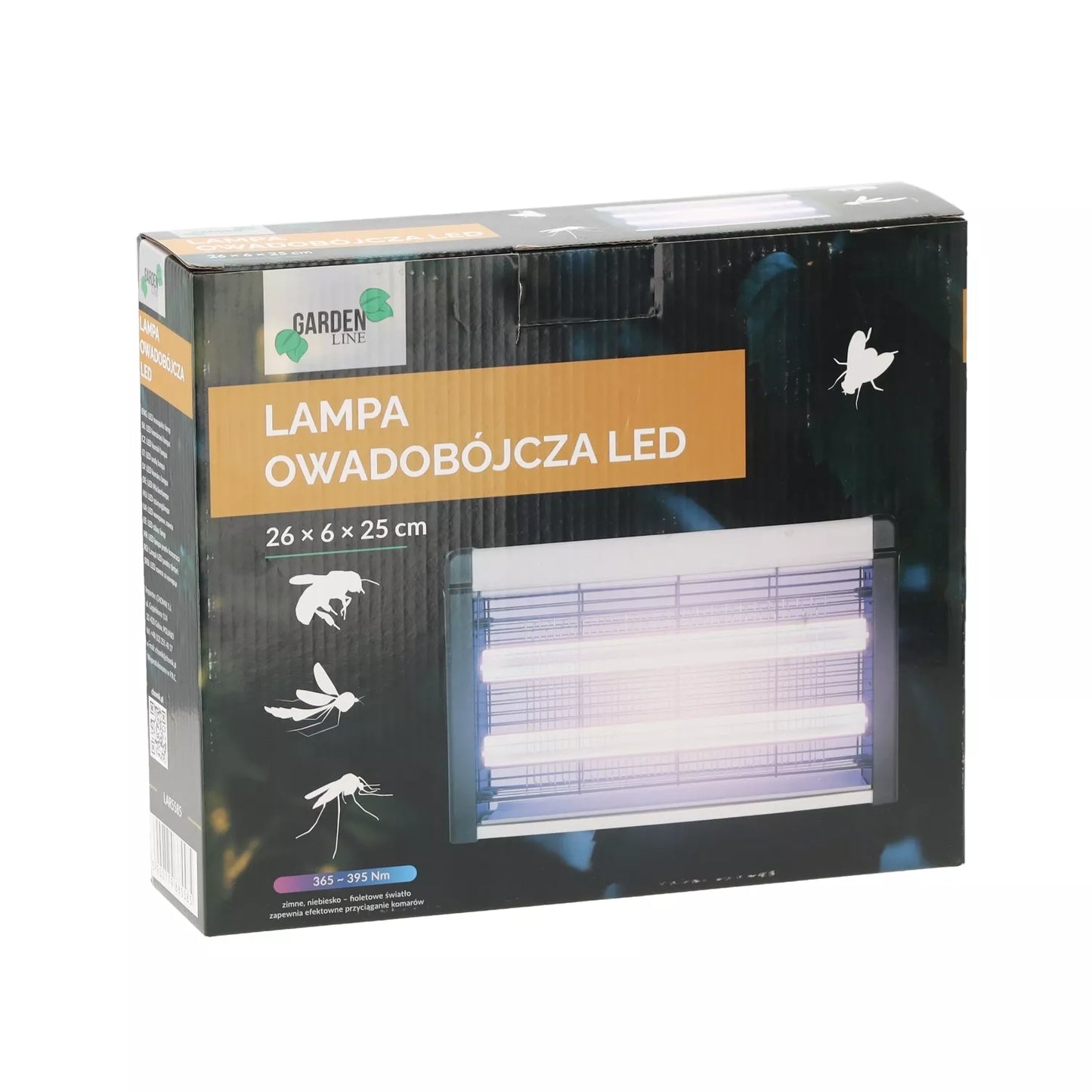Lampă LED împotriva insectelor 26 × 6 × 25 cm