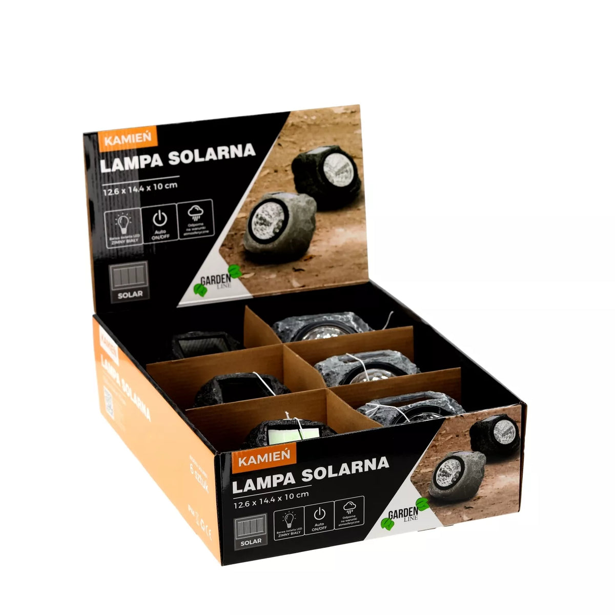 Lampă de grădină cu LED alimentată cu energie solară