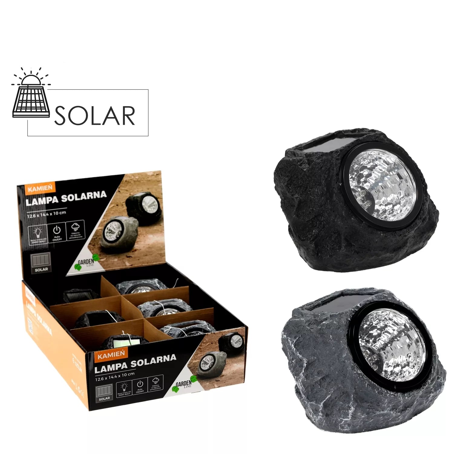 Lampă de grădină cu LED alimentată cu energie solară