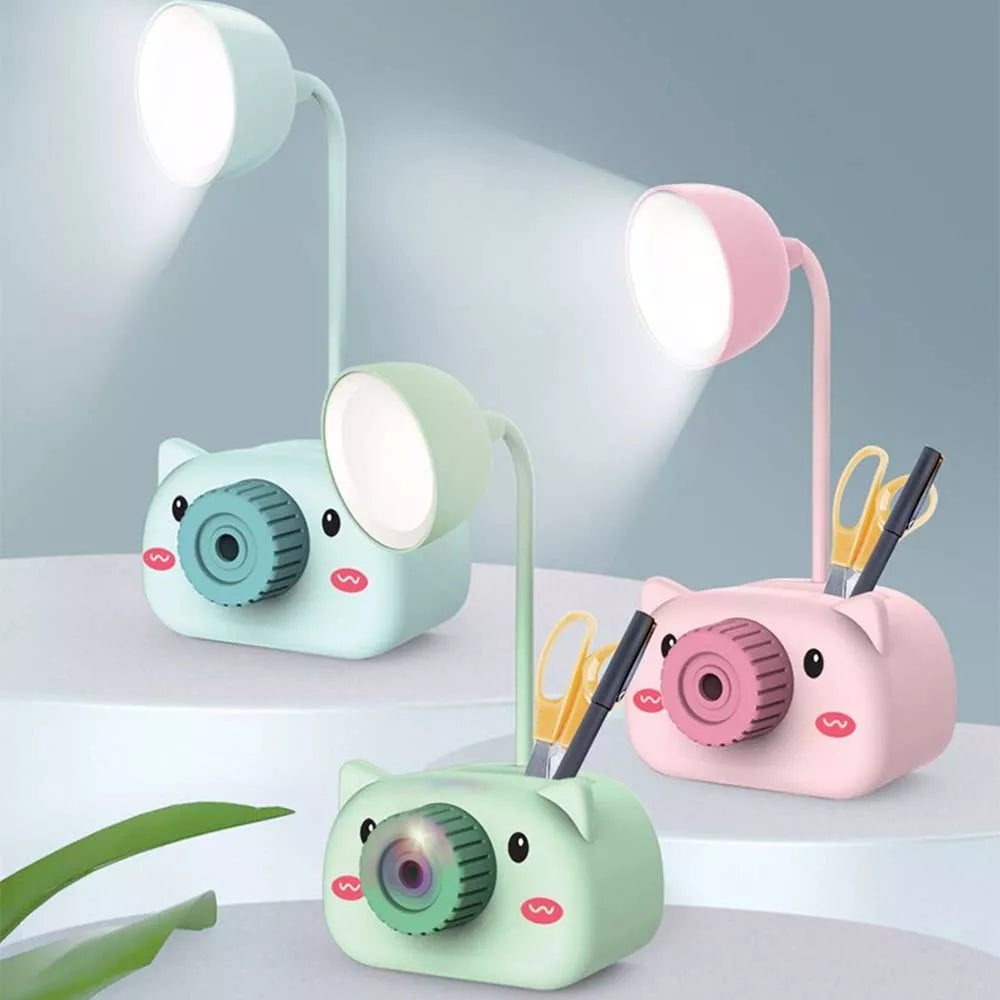 Lustră LED cu clips - Albastru