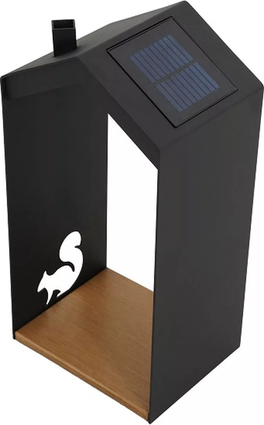 Hranitoare pentru animale de exterior cu LED