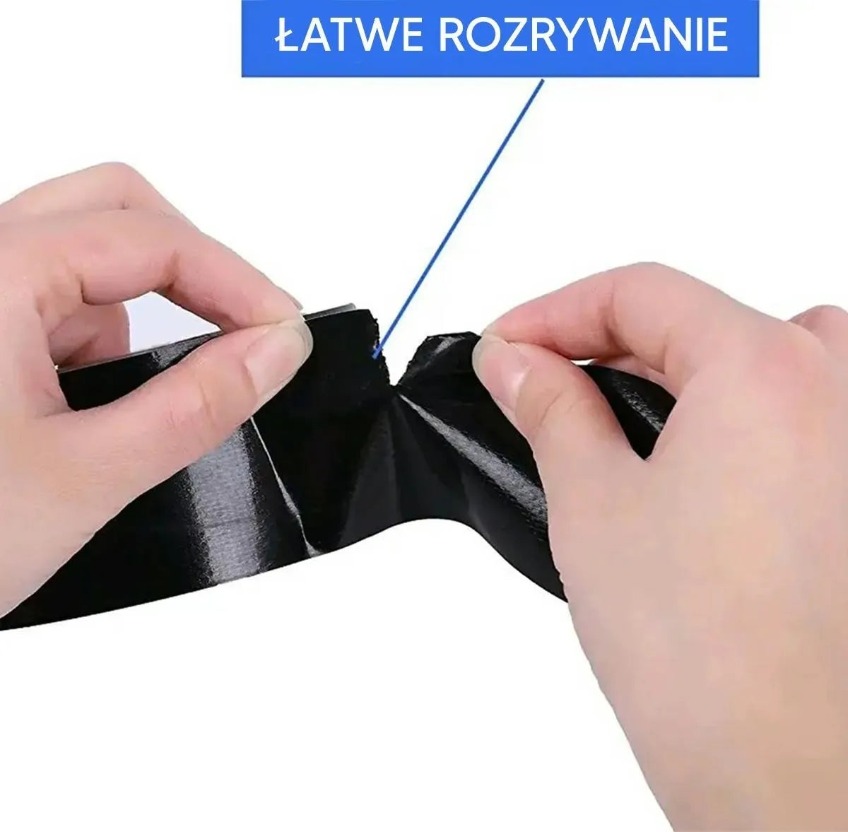 Bandă de lipit, neagră