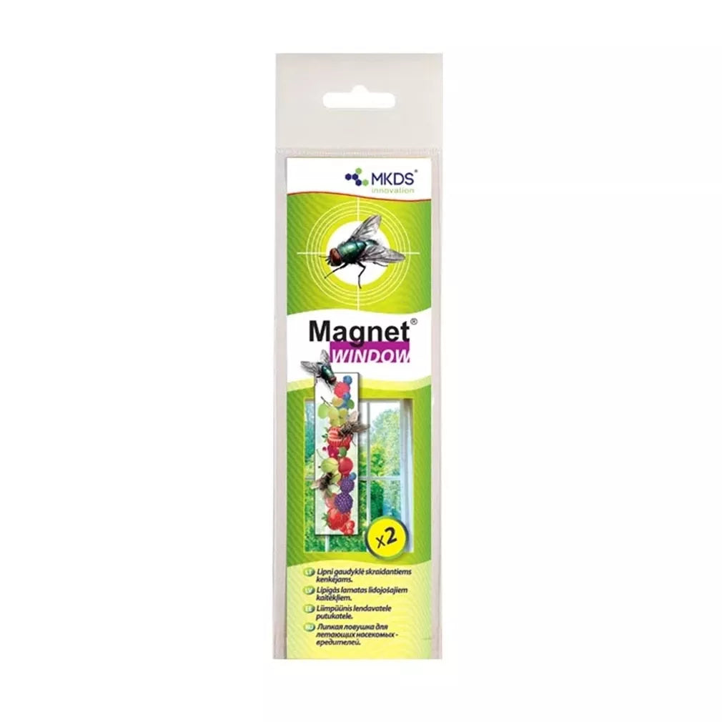 Capcană adezivă pentru muște Magnet WINDOW, 2 buc.