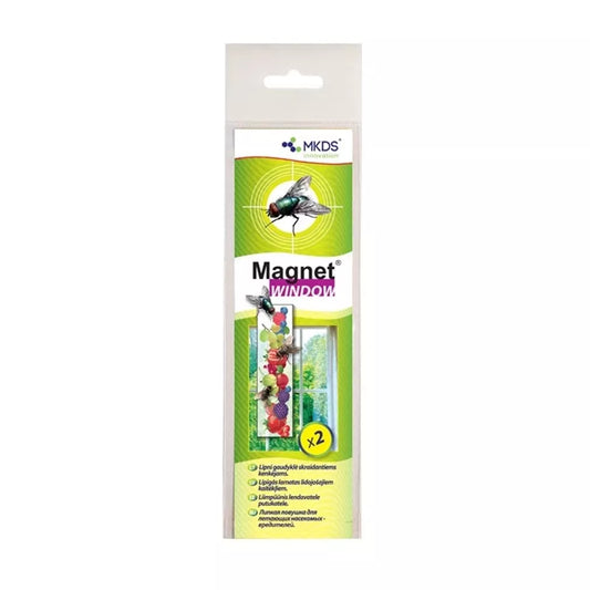 Capcană adezivă pentru muște Magnet WINDOW, 2 buc.