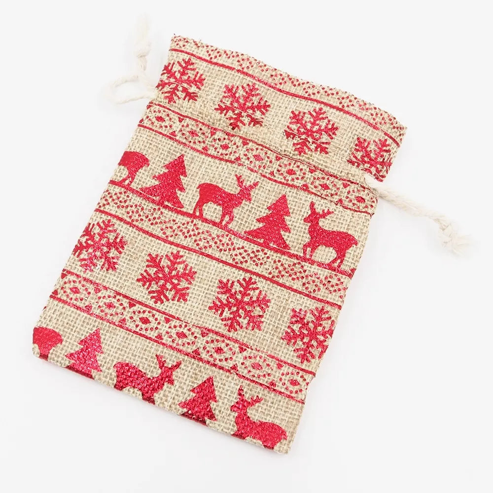 Punguță din material textil „Christmas”
