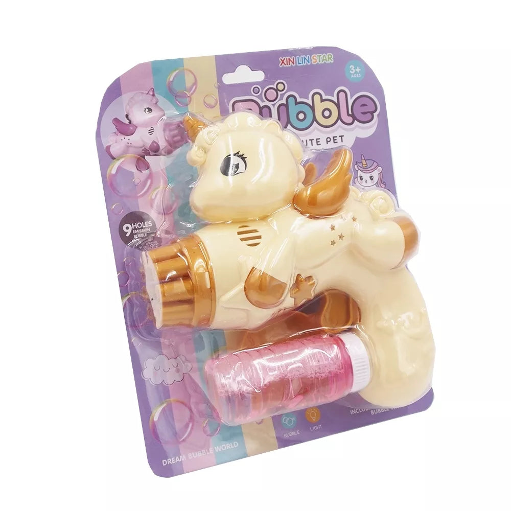 Pistol cu baloane de săpun „Unicorn”
