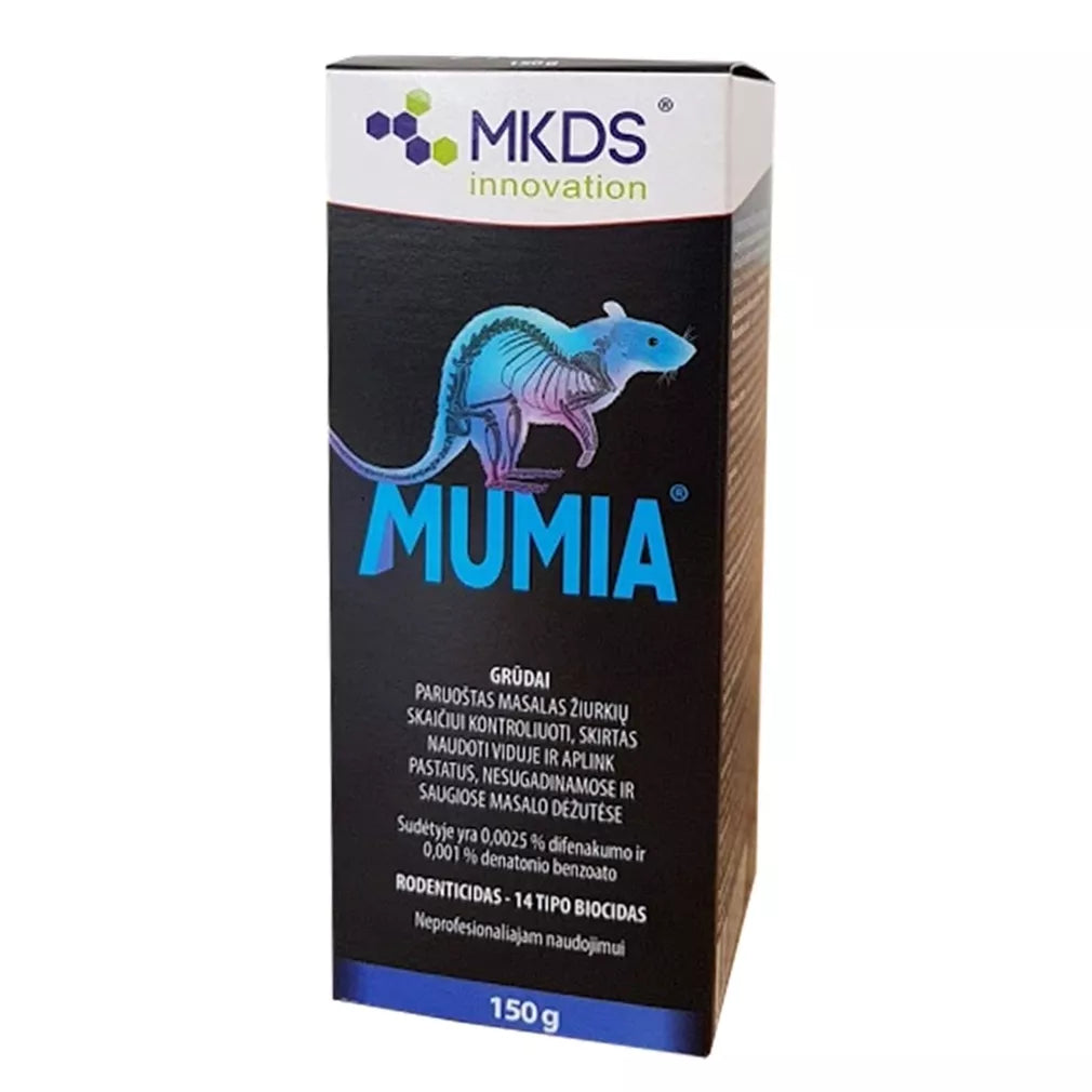 MUMIA cereale pentru combaterea șoarecilor și șobolanilor, 150 g