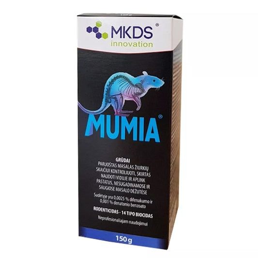 MUMIA cereale pentru combaterea șoarecilor și șobolanilor, 150 g