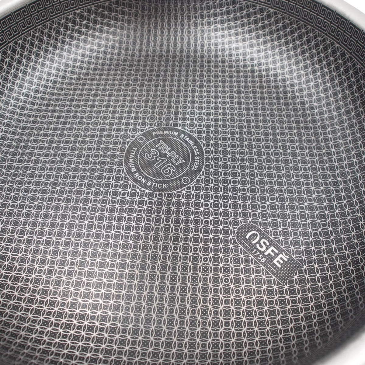 Nerūdijančio plieno keptuvė OSFE 316, 26 cm
