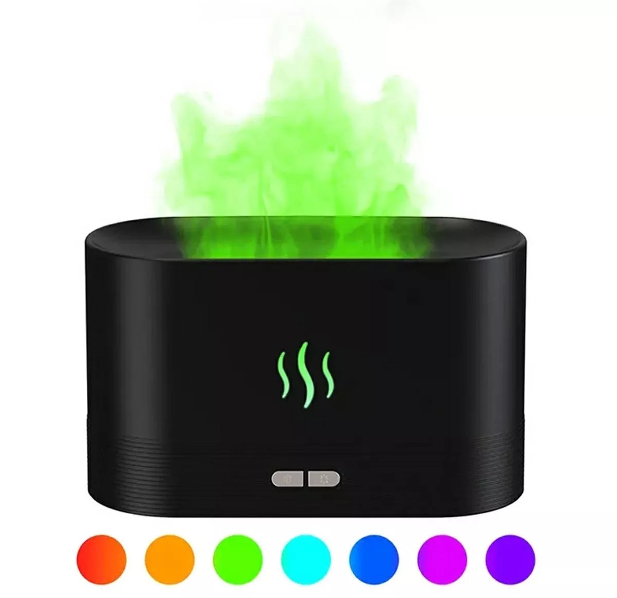 Umidificator de aer cu iluminare colorată