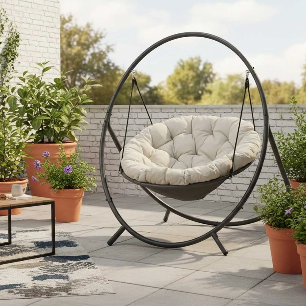 Scaun suspendat de exterior PATIO cu suport