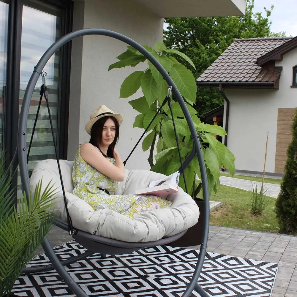 Scaun suspendat de exterior PATIO cu suport