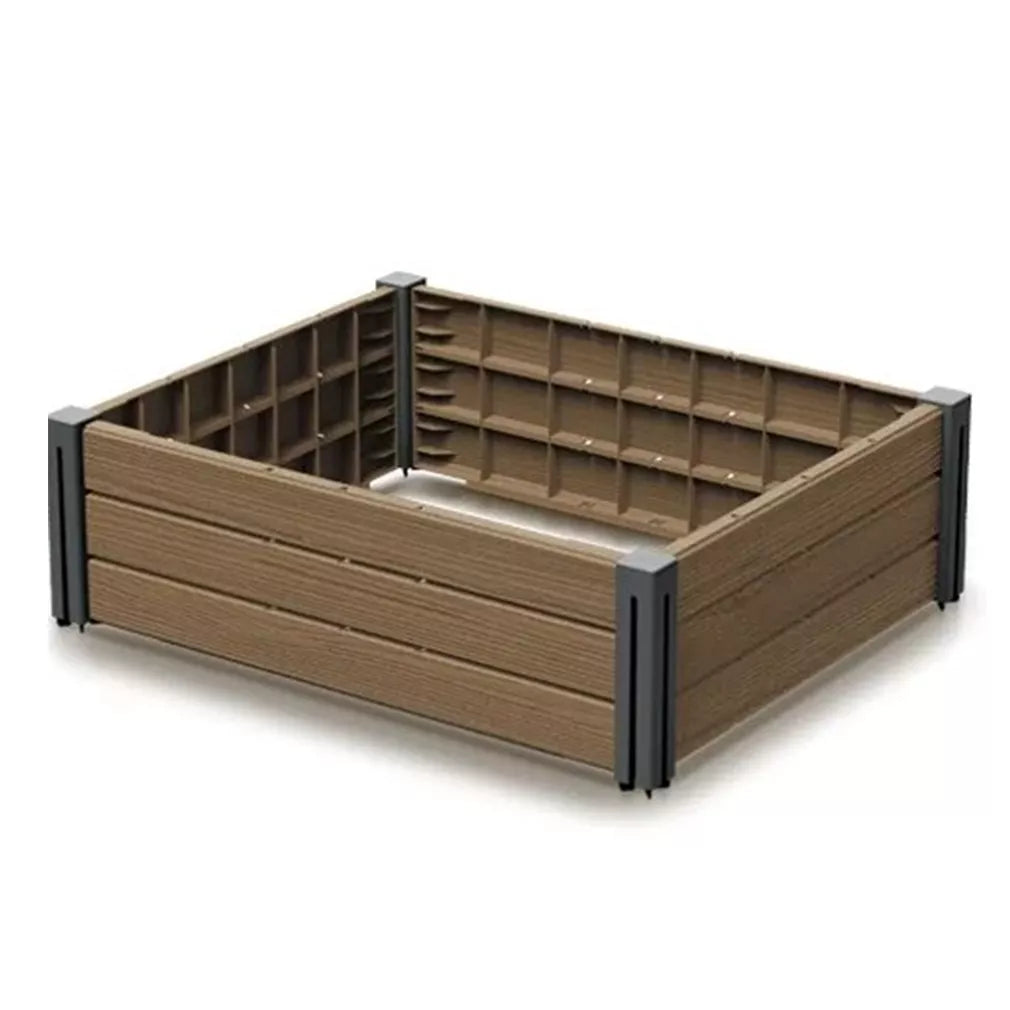 Strat înălțat Base Plant 75,6 × 61,8 × 23 cm, maro (83 l)