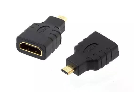 Adaptor HDMI FEMALE la MICRO HDMI MALE AURIU