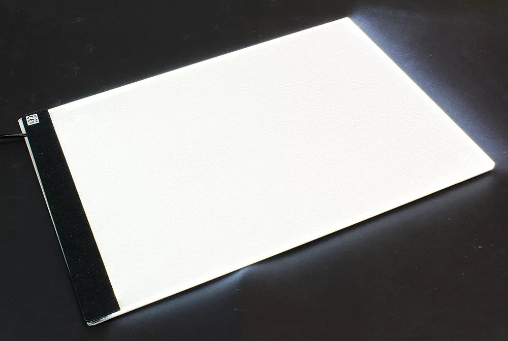 Tablă de desen cu iluminare LED A4