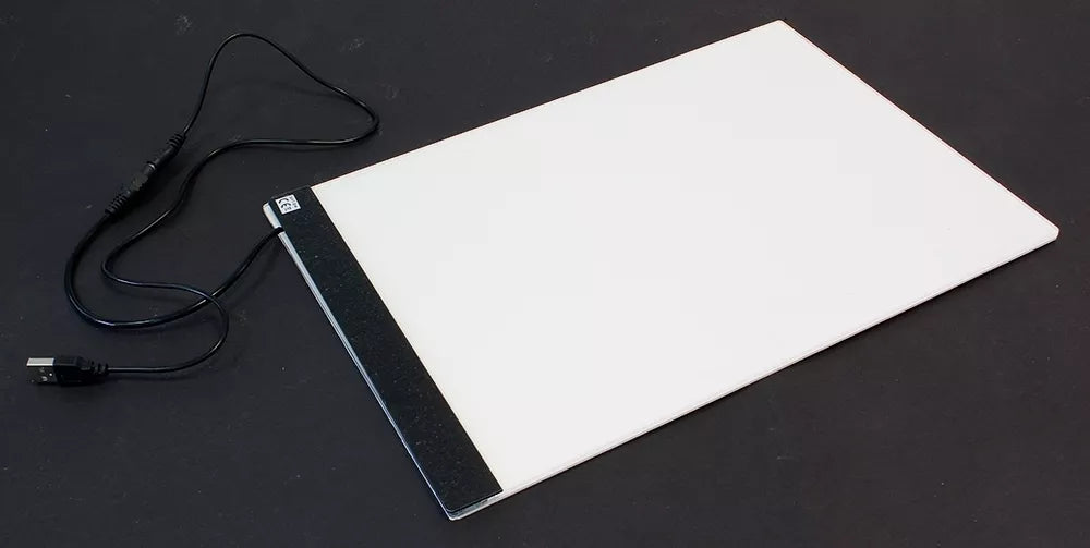Tablă de desen cu iluminare LED A4
