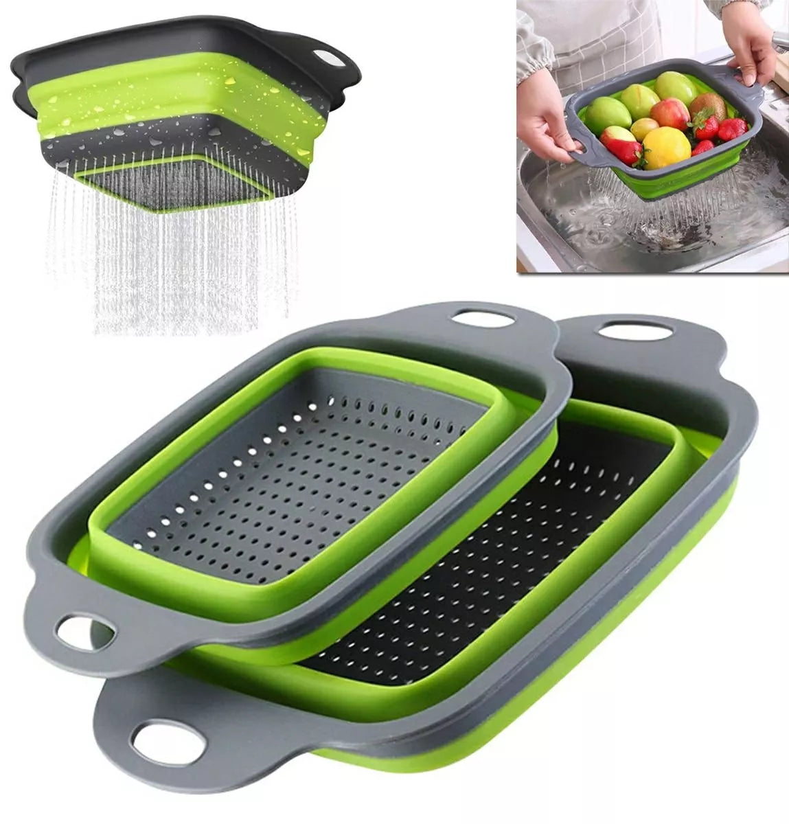 Set de recipiente din plastic, 2 buc.