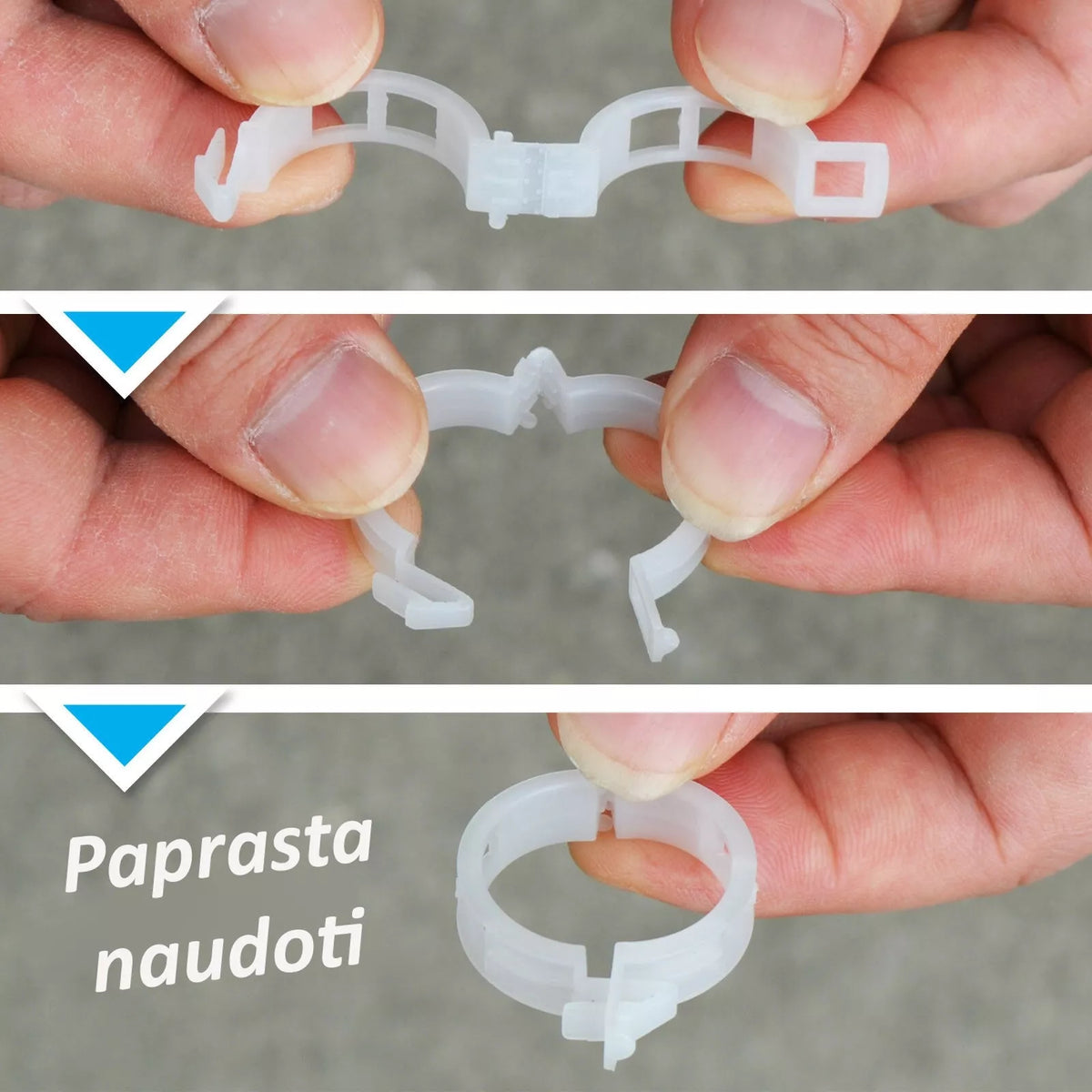 Clame pentru roșii, 50 buc.
