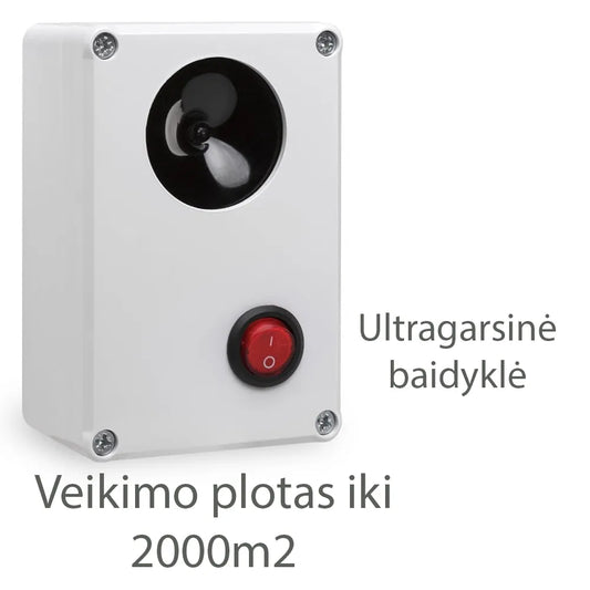 Dispozitiv profesional cu ultrasunete pentru alungare, acoperire 2000m2