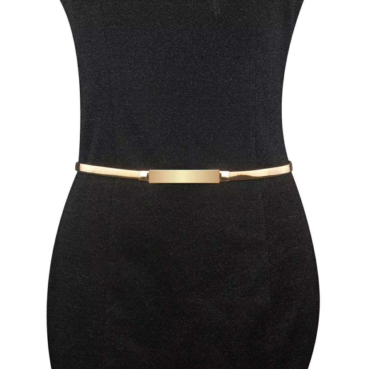 Curea elegantă cu cataramă (culoare aurie)