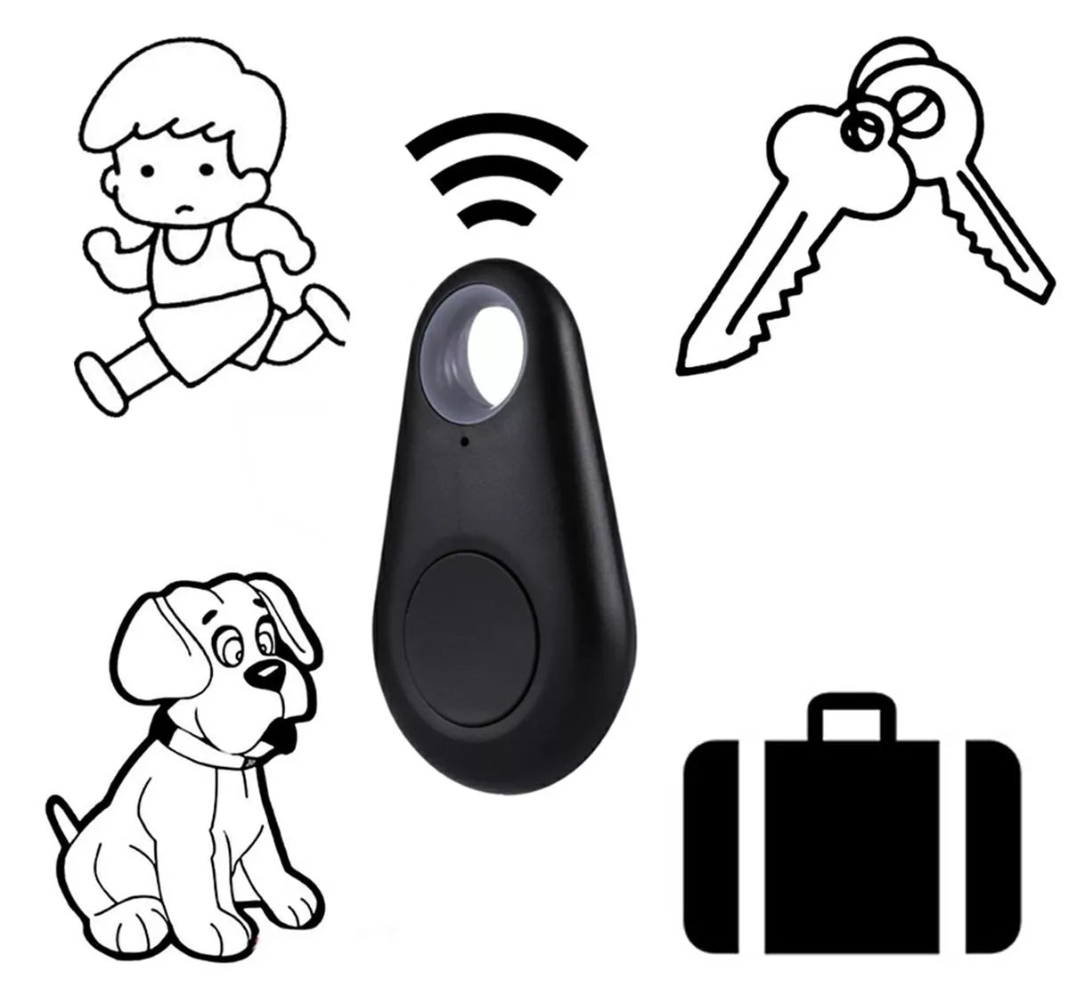 Detector de chei „Bluetooth“