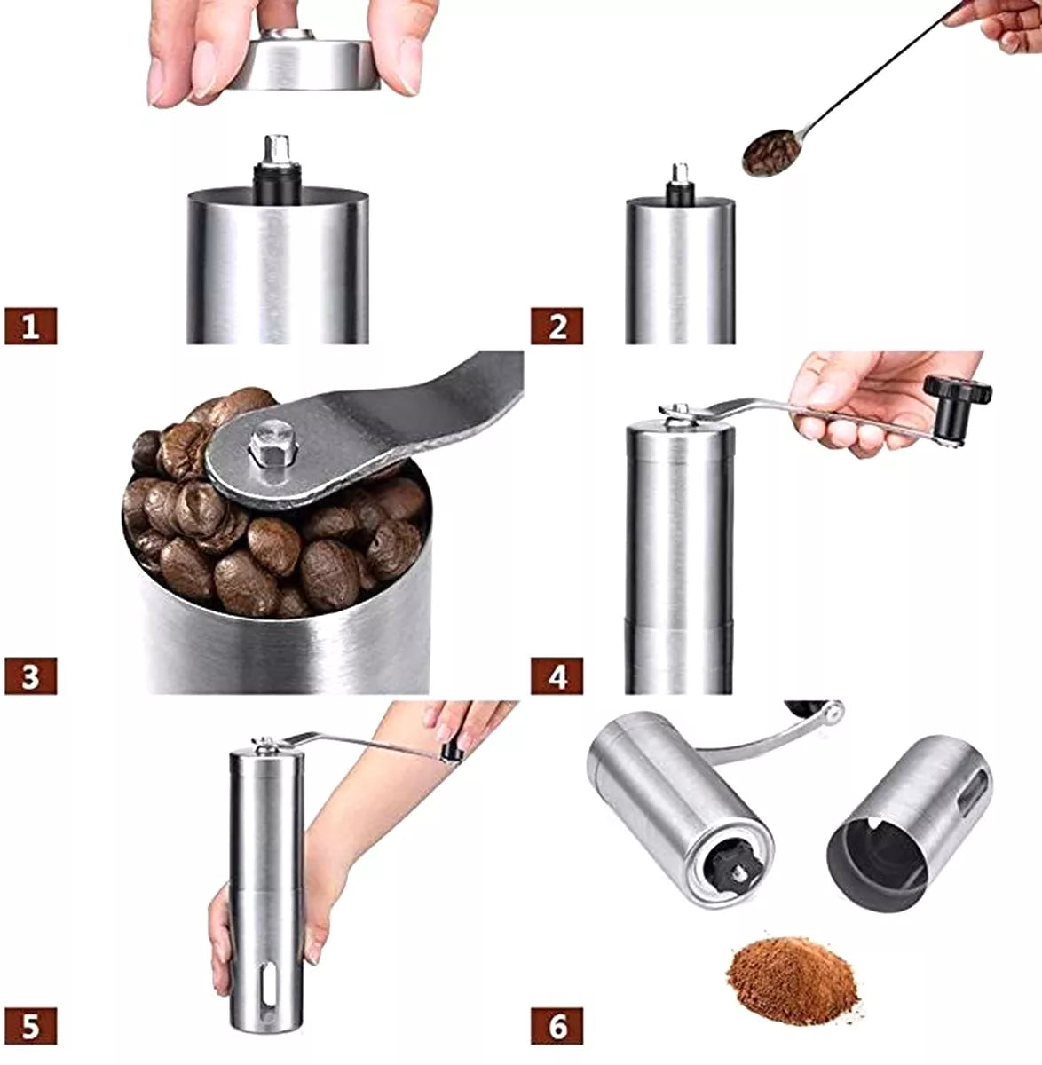 Râșniță de cafea manuală
