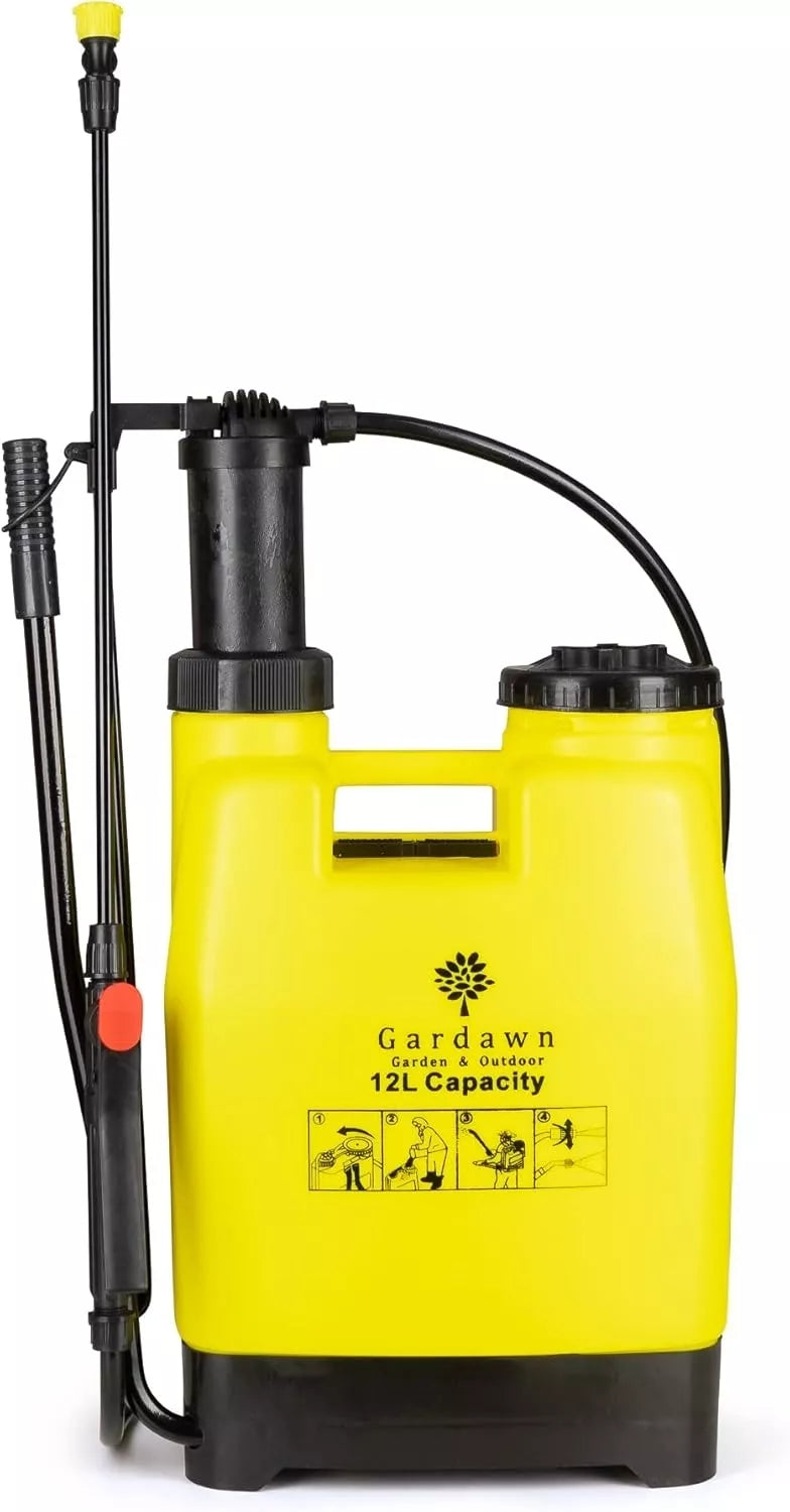Pulverizator manual de grădină pentru spate, 12 l