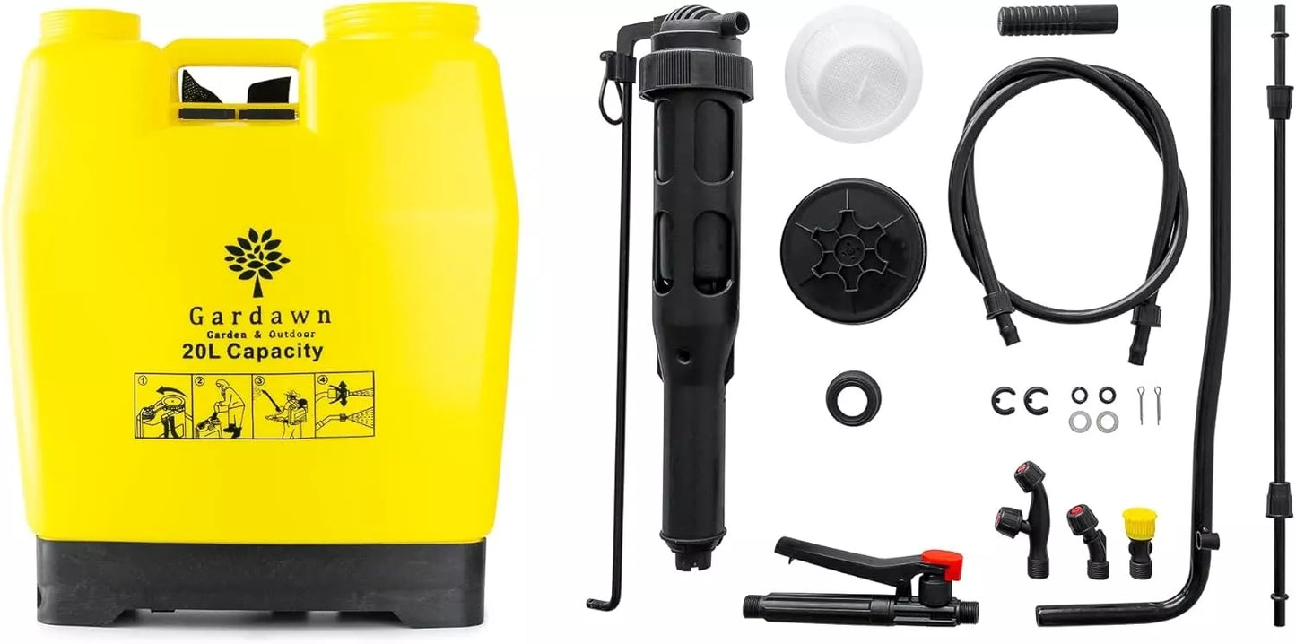 Pulverizator manual de grădină pentru spate, 12 l