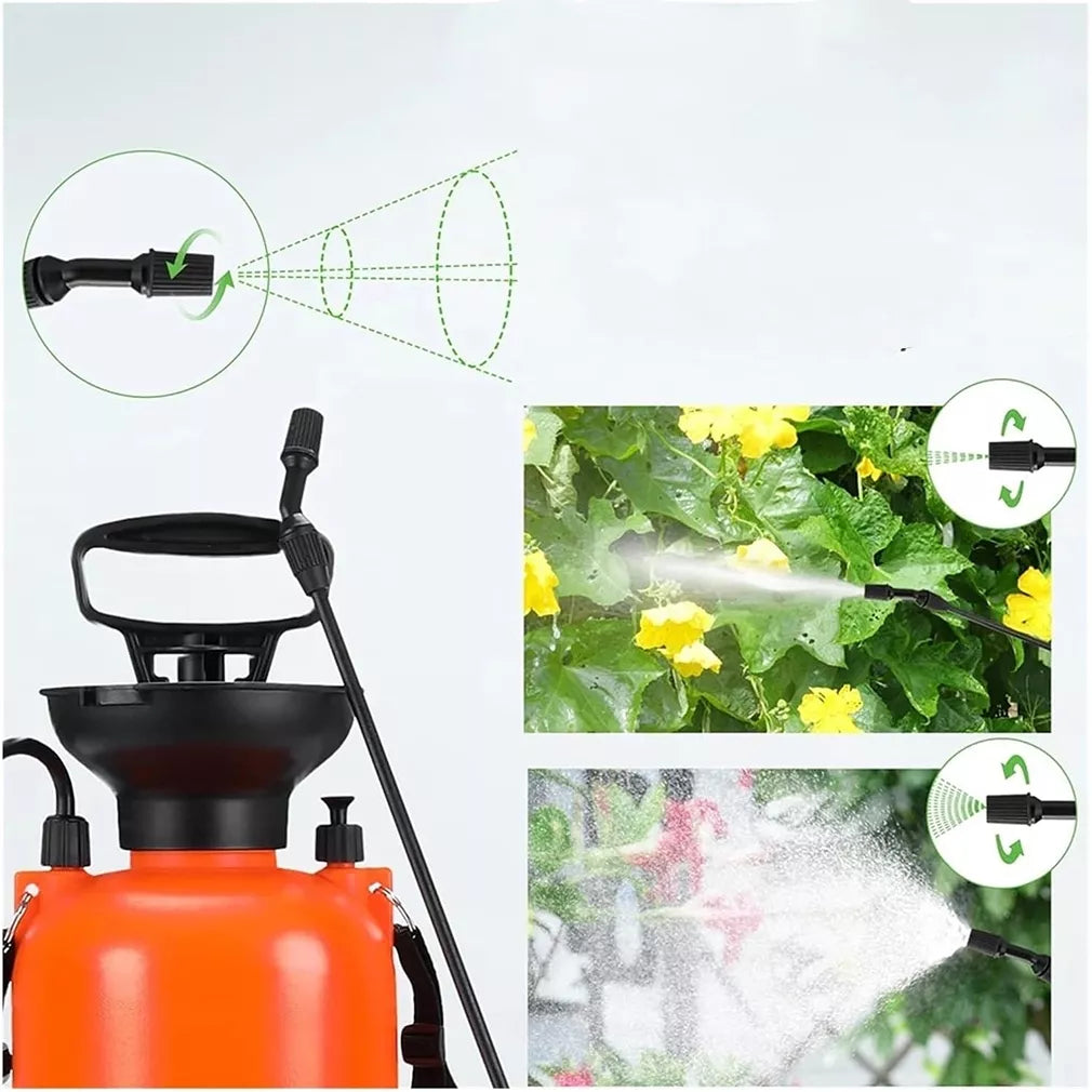 Pulverizator manual de grădină cu presiune, 5 l