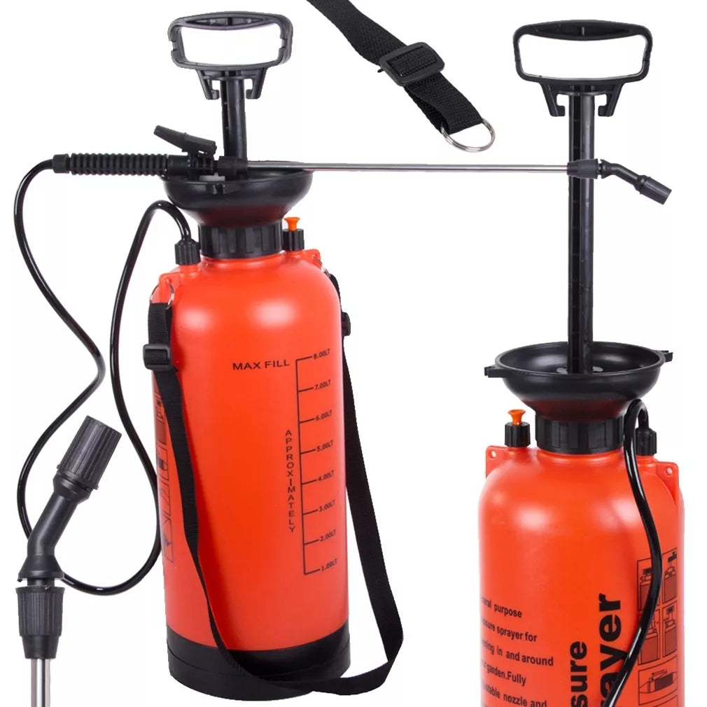 Pulverizator manual de grădină cu presiune, 8 l