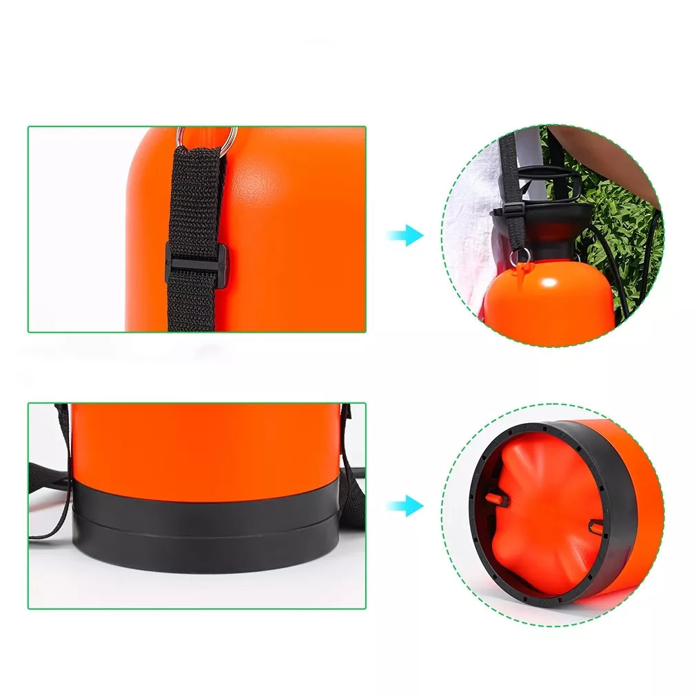 Pulverizator manual de grădină cu presiune, 8 l