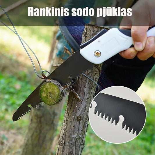 Fierăstrău de grădină manual