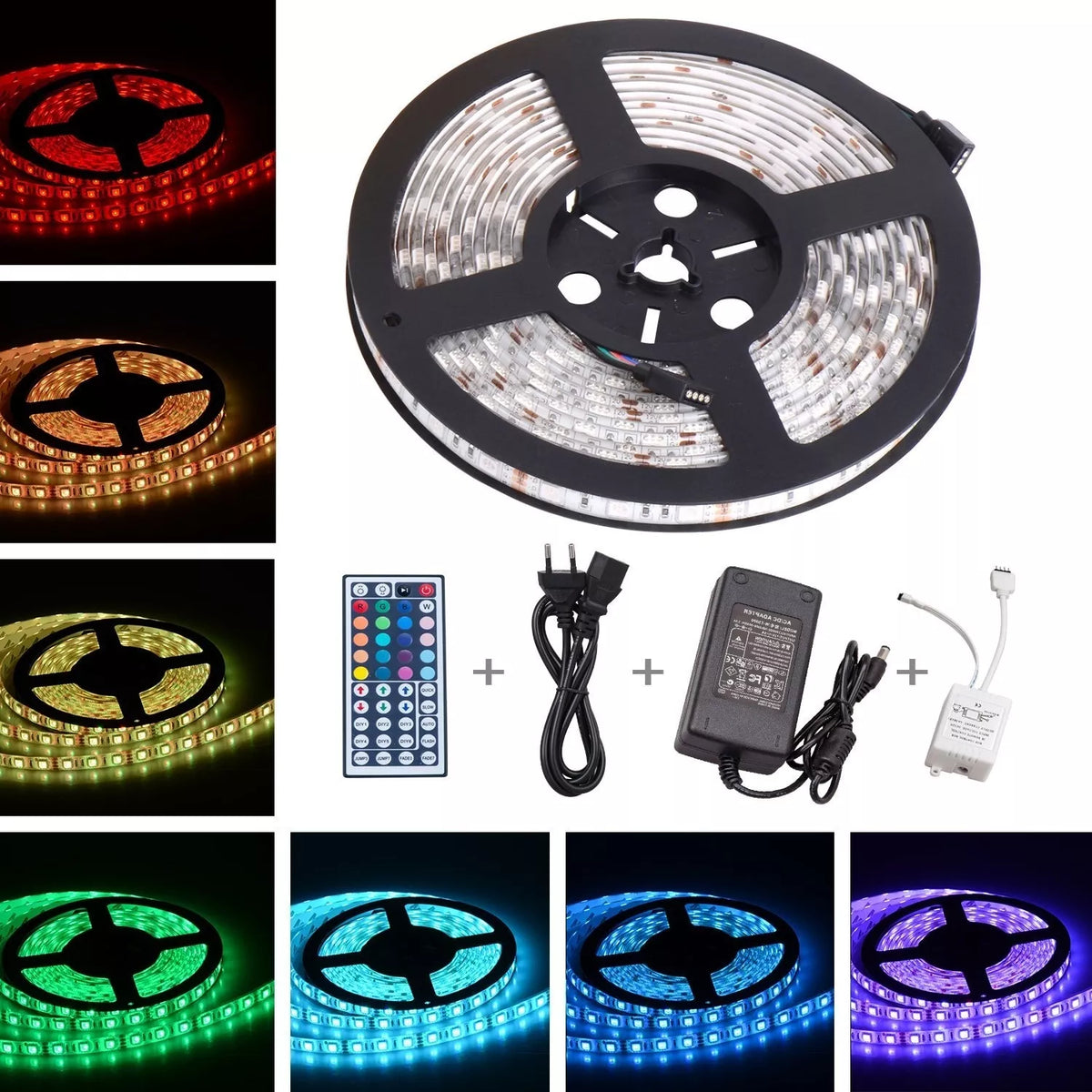 Banda LED RGB 5M cu 16 culori