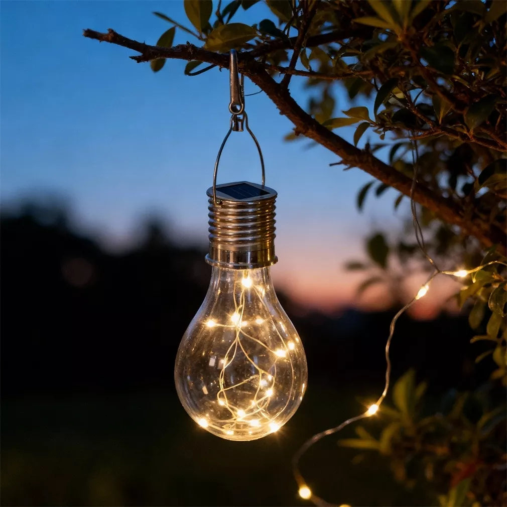 Lampă de grădină cu încărcare solară „Lemputė“