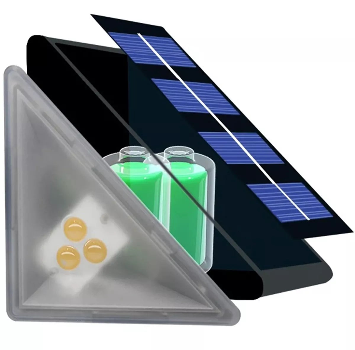 Lampă solară pentru scări