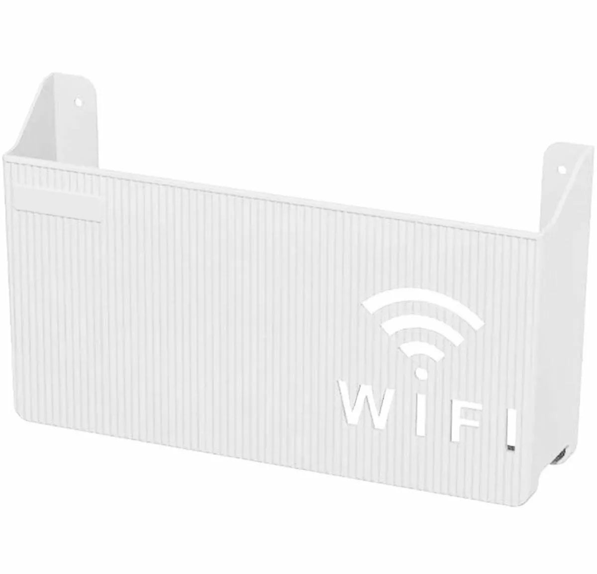 Raft de perete pentru router Wi-Fi (Alb)
