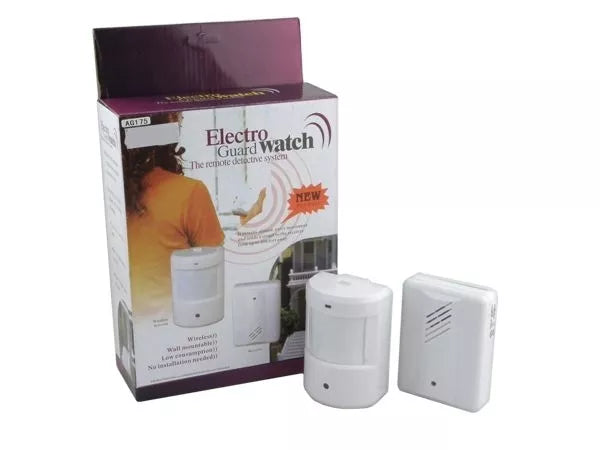 ALARMĂ CU DETECTOR DE MIȘCARE + SIRENĂ WIRELESS